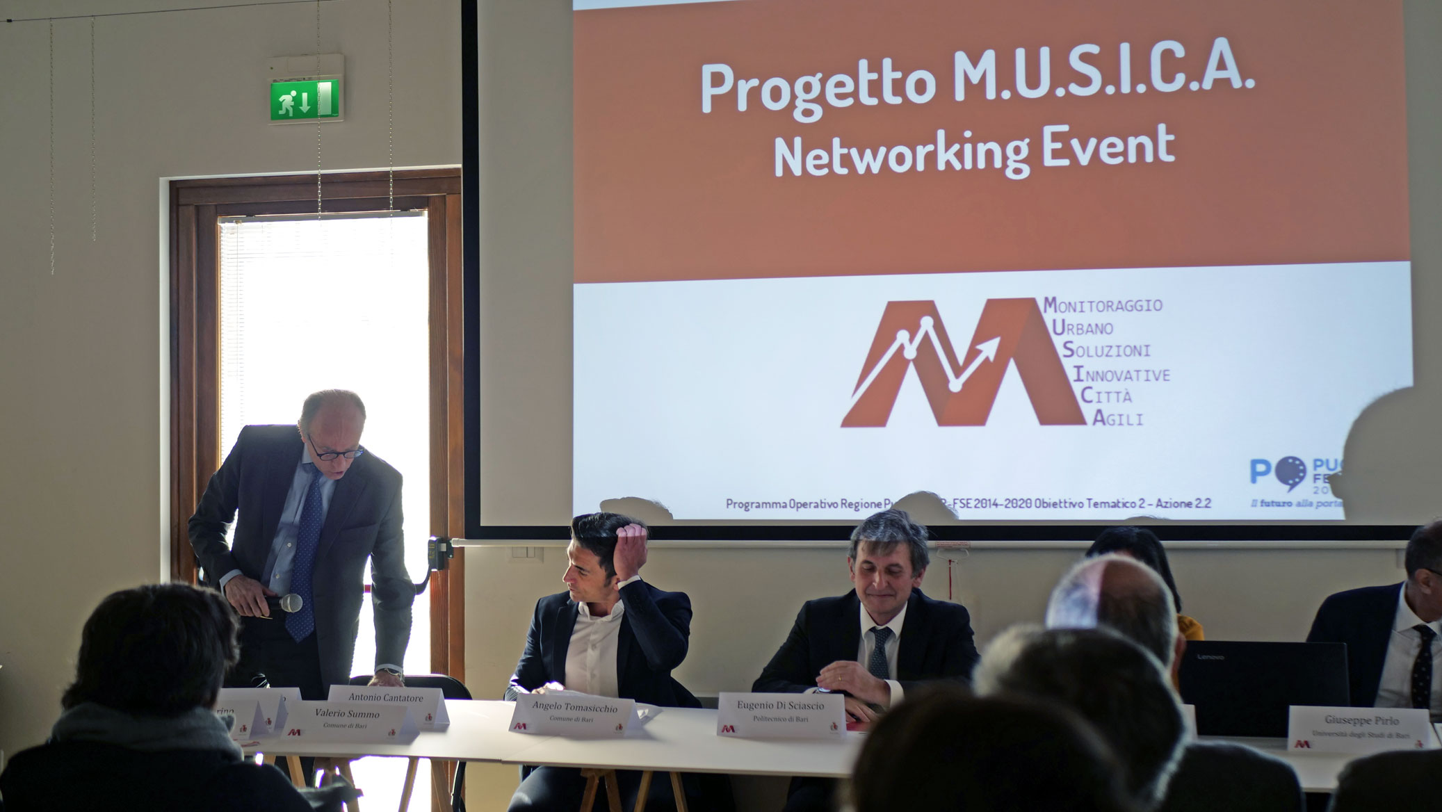 Progetto M.U.S.I.C.A. - Networking event, 15 marzo 2019