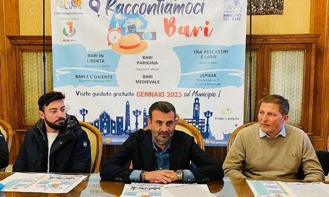  “Raccontiamoci Bari”: presentato il progetto turistico promosso dal Municipio I con la cooperativa sociale SoleLuna 