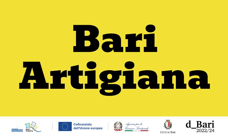  “Bari Artigiana”: presentato l’avviso per sostenere l’insediamento di imprese artigiane artistiche e di tradizione a Bari Vecchia 