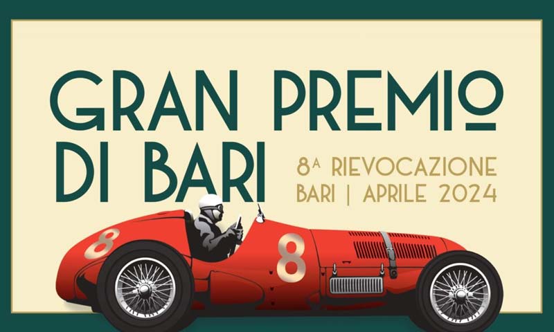  Da domani al 28 aprile l’ottava Rievocazione storica del Gran Premio di Bari: i principali appuntamenti e le limitazioni al traffico 