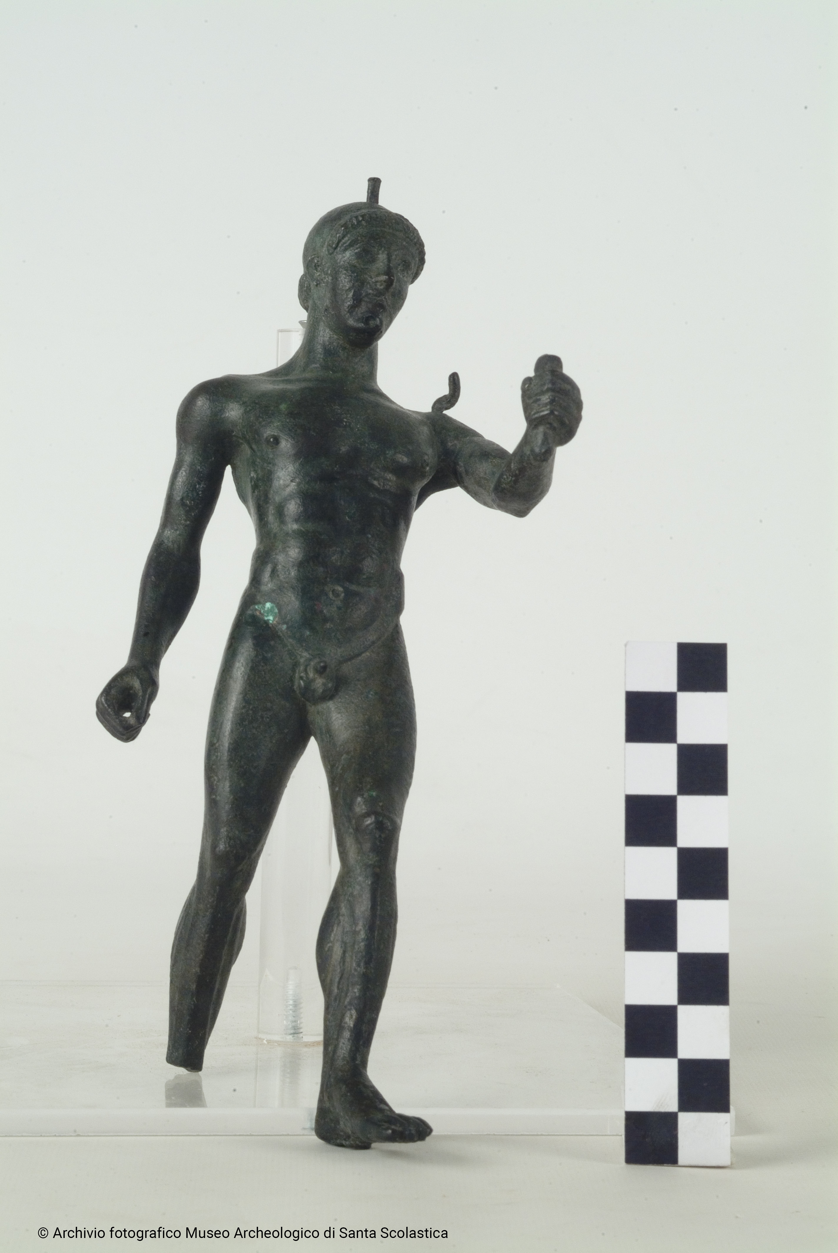 Statuetta in bronzo interpretata come Apollo